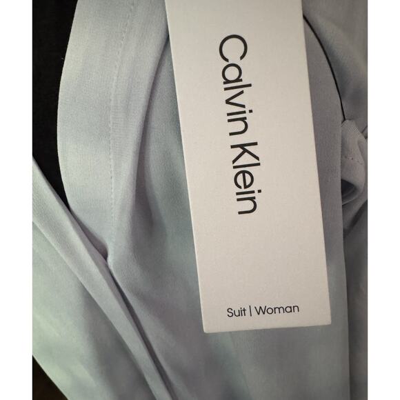 Calvin Klein Women's Abstract‎ Print Sleeveless Top Size 3XL V-Neck Pleated New - Picture 9 of 10